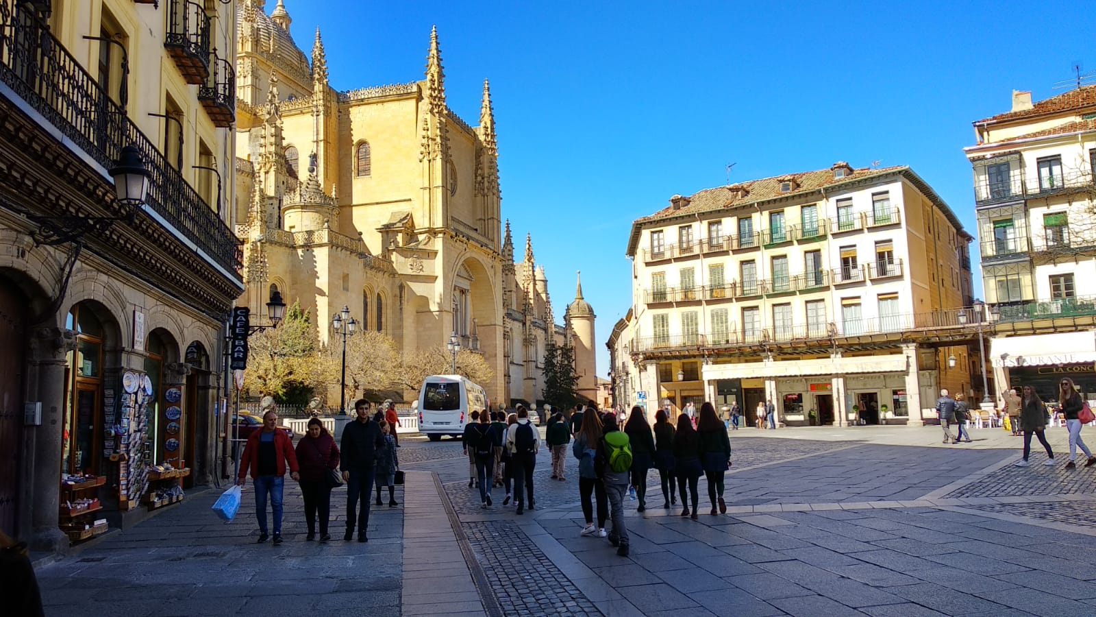 SpanienAustausch Bericht 4 Ausflug nach Segovia Lloyd Gymnasium