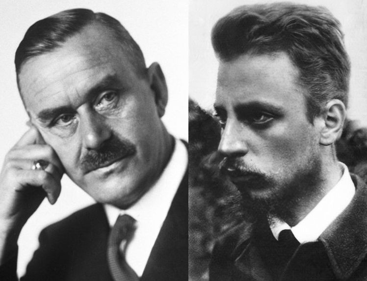 (c) Lloyd 2025: Thomas Mann und Rainer Maria Rilke