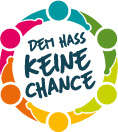 Logo des Wettbewerbs "Dem Hass keine Chance"