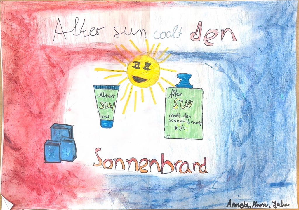 (c) Lloyd 2026: Werbeplakat - After sun coolt den Sonnenbrand