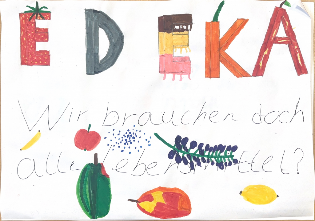 (c) Lloyd 2026: Werbeplakat - Edeka: Wir brauchen doch alle Lebensmittel?
